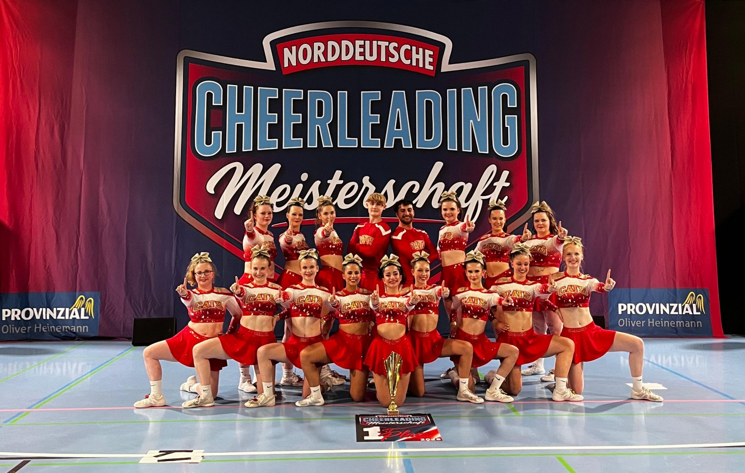 Gelungene Landesmeisterschaft - Cats holen Titel